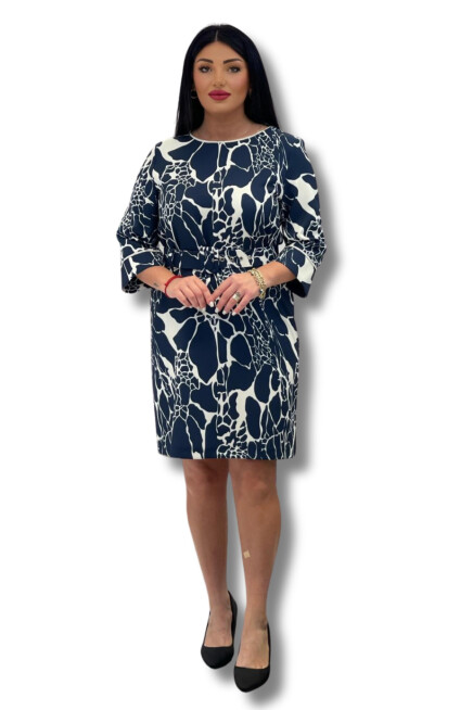 Favori Tekstil mermer desen tasarım elbise