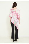 Favori Tekstil Kadın Bol Kesim Asimetrik Bluz - Moda ve Şıklık Bir Arada