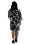 Favori Tekstil mermer desen tasarım elbise