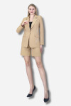 Favori Tekstil taş işlemeli tasarım blazer ceket